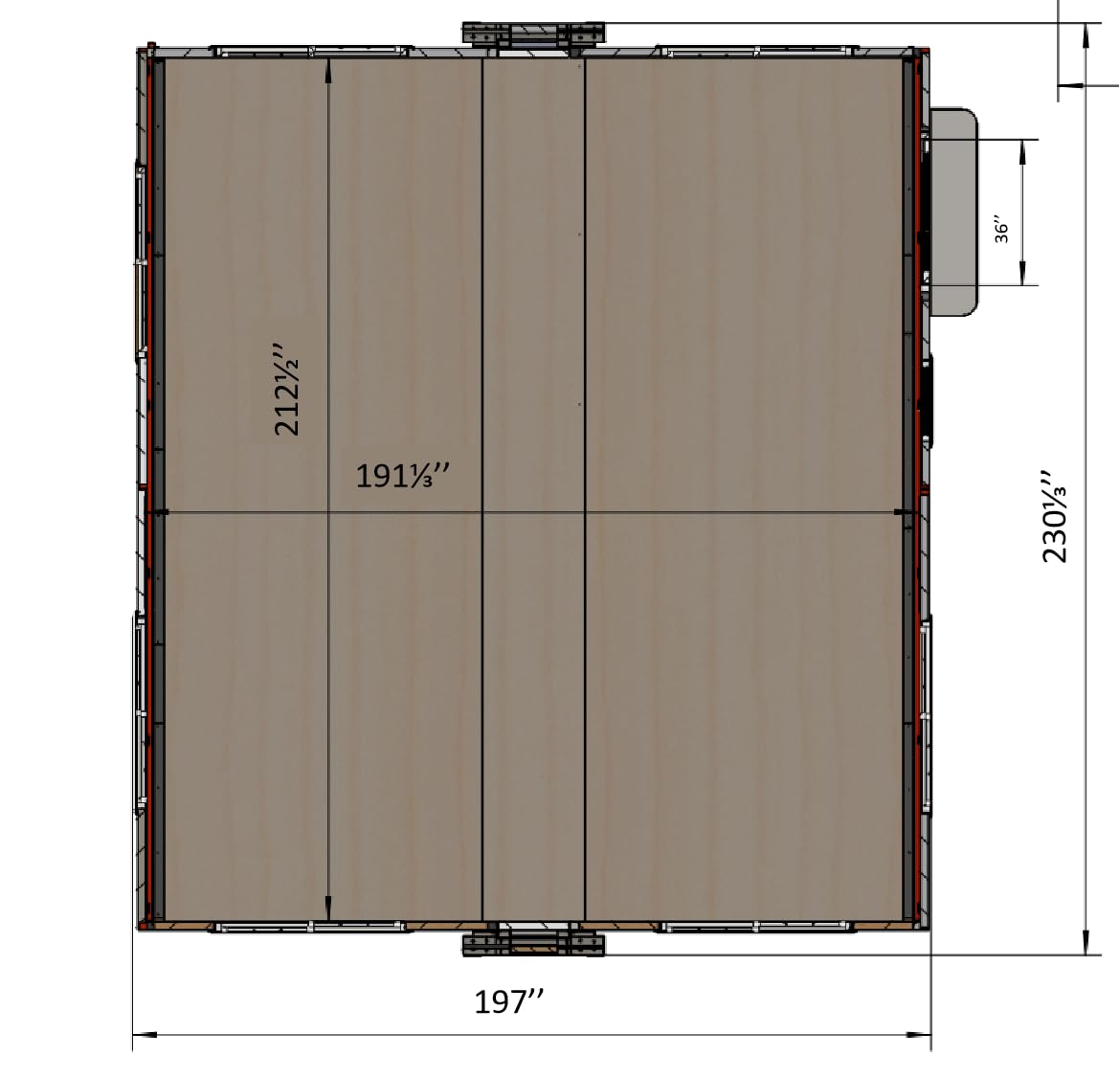 Portable Prefabricated Tiny Home 13x20ft, Mobile Expandable Plastic Prefab House for Hotel, Booth, Office, Guard House, Shop, Villa, Warehouse, Workshop (with Restroom)