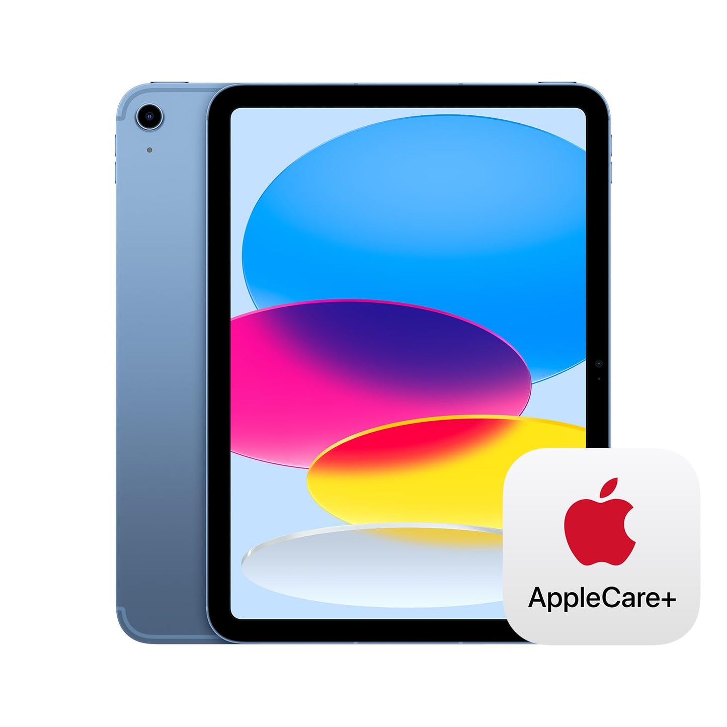 Apple iPad (10th Generation): with A14 Bionic chip, 10.9-inch Liquid Retina Display, 64GB, Wi-Fi 6, 12MP front/12MP Back Camera, Touch ID, All-Day Battery Life – Blue